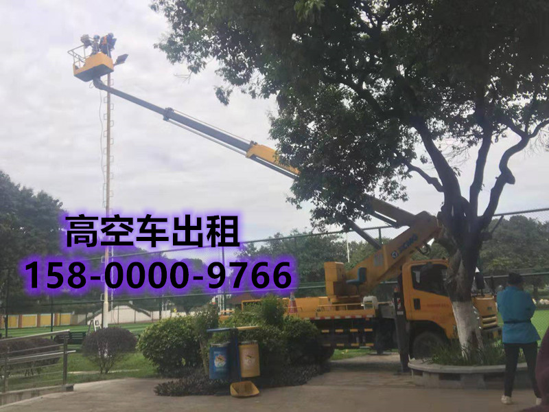 广州26米高空车出租 26米建筑物装修车出租 高空喷漆车出租